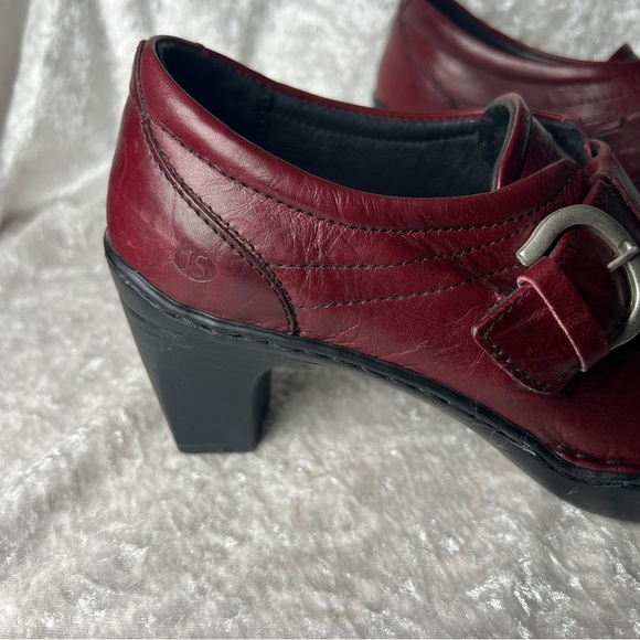 Burgundy Leather Shoes - Picture 2 of 11